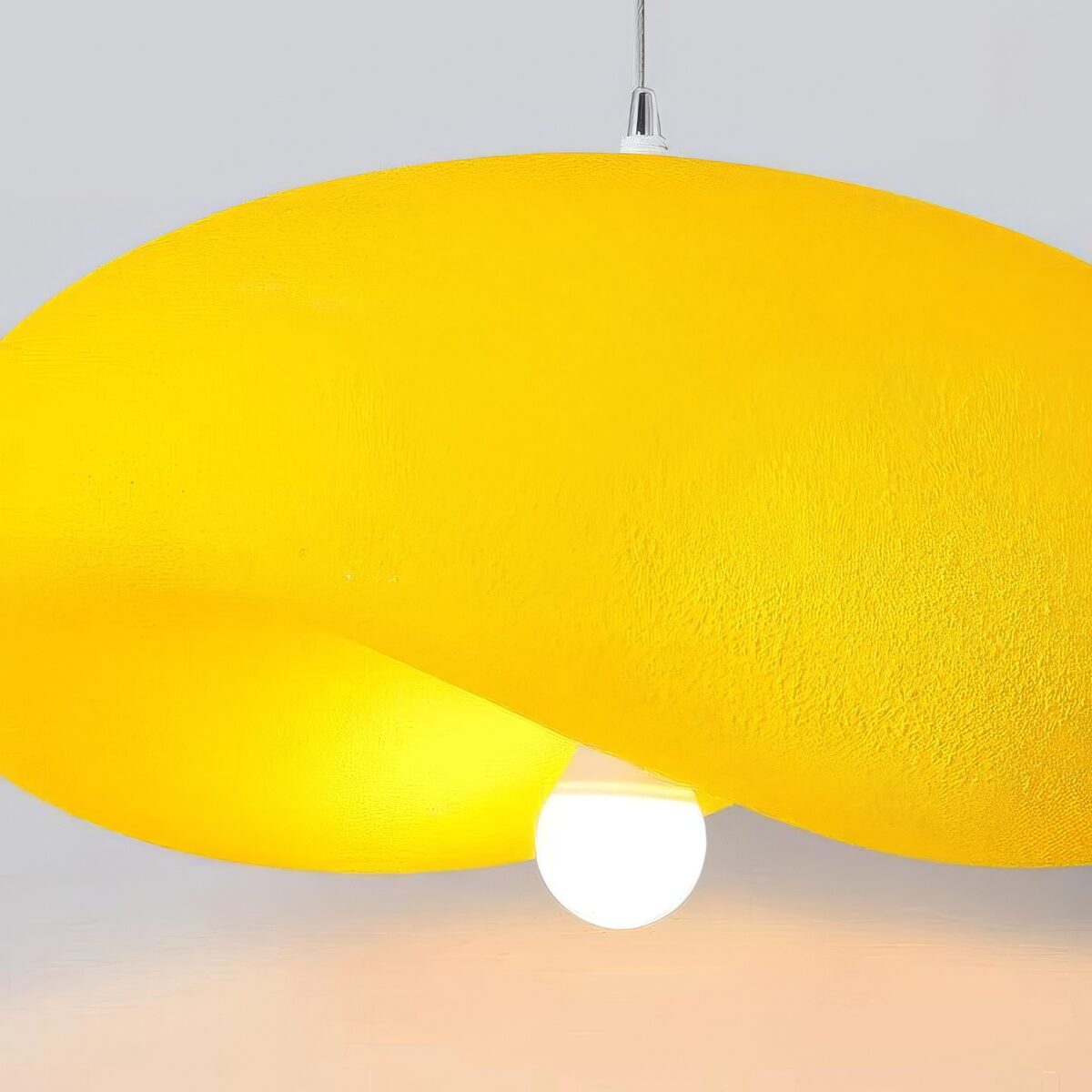Suspension Wabi Sabi ovale coloré – Image 4