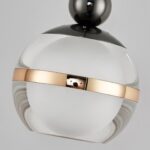 Suspension boule en verre transparent – Image 6