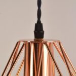 Suspension 3 lampes cuivre – Image 7