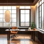 Suspension Wabi Sabi cylindre