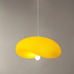 Suspension Wabi Sabi ovale coloré – Image 5