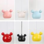 Suspension lustre chambre enfant tête panda – Image 8