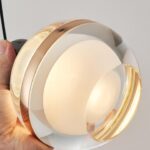 Suspension boule en verre transparent – Image 7