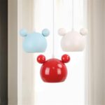 Suspension lustre chambre enfant tête panda – Image 7