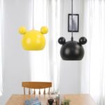 Suspension lustre chambre enfant tête panda – Image 6
