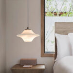 Suspension marbre soucoupe blanche – Image 7