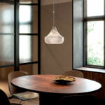 Suspension marbre brut blanc – Image 3