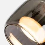 Suspension boule verre fumé design – Image 4