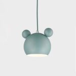 Suspension lustre chambre enfant tête panda – Image 16
