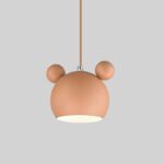 Suspension lustre chambre enfant tête panda – Image 15