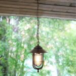 Suspension lanterne noir extérieure – Image 3