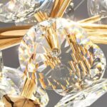 Suspension boule cristal art deco – Image 3