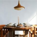 Suspension art deco cuivre – Image 3
