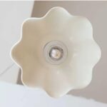 Suspension céramique blanche vintage papillon – Image 4