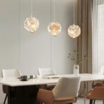 Suspension boule cristal art deco – Image 4