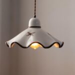 Suspension céramique vintage