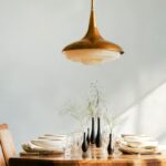 Suspension art deco cuivre – Image 4