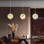 Suspension boule cristal art deco – Image 5