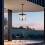 Suspension lanterne extérieur pour pergola