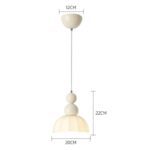 Suspension céramique blanc – Image 8