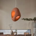 Suspension wabi sabi terracotta