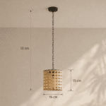 Petite suspension extérieure naturelle – Image 8