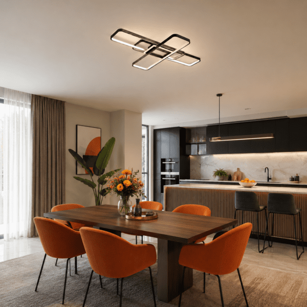 Plafonnier cuisine led design