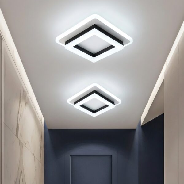 Plafonnier led carré