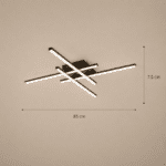 Plafonnier led design géométrique – Image 7