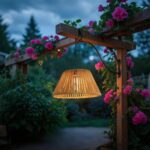 Suspension extérieur bambou