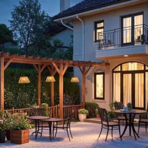 Suspension extérieur bambou 6