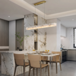 Grande suspension marbre – Image 2