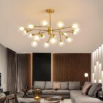 Suspension boule verre multiple – Image 3