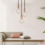 Suspension filaire multiple rose gold – Image 2