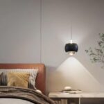 Suspension boule noire