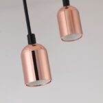 Suspension filaire multiple rose gold – Image 3