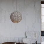 Suspension wabi sabi sphère