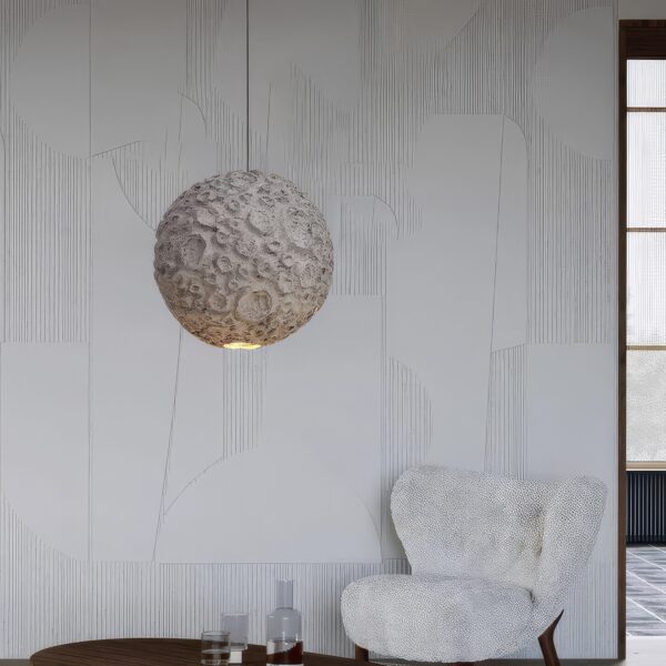 Suspension wabi sabi sphère