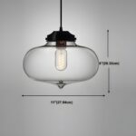 Suspension boule verre soufflé – Image 6