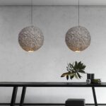 Suspension wabi sabi sphère – Image 4