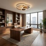 Plafonnier design bois – Image 7