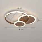 Plafonnier design bois – Image 3