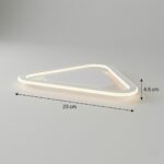 Plafonnier LED couloir triangle – Image 3
