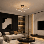 Plafonnier LED design 3 anneaux – Image 4