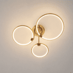 Plafonnier LED design 3 anneaux – Image 2
