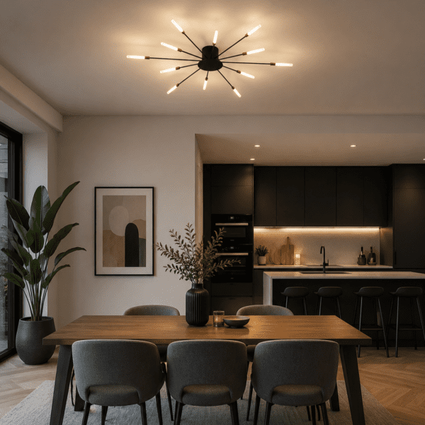 Plafonnier LED salon