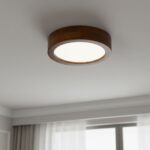 Plafonnier salle de bain bois – Image 2