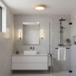 Plafonnier salle de bain bois – Image 6