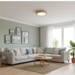 Plafonnier salle de bain bois – Image 7