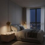 Suspension dorée orbitale – Image 7